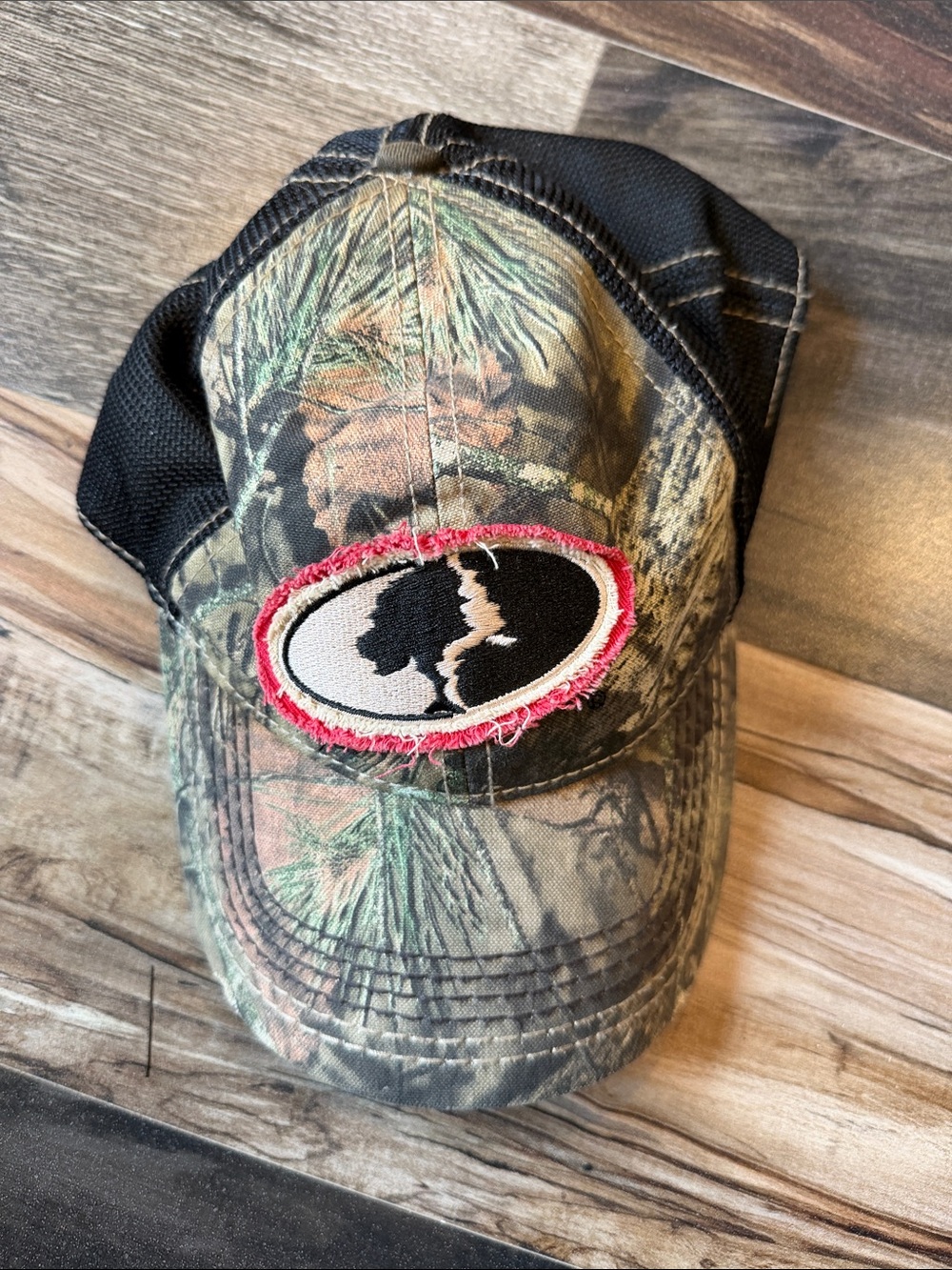 Mossy Oak Break-Up Country Camo Mesh-Back Baseball Cap S/M Hunting Hat